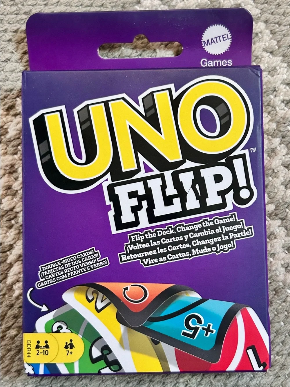 Complete UNO FLIP! Card Game | Brand New, Unplayed with Instructions